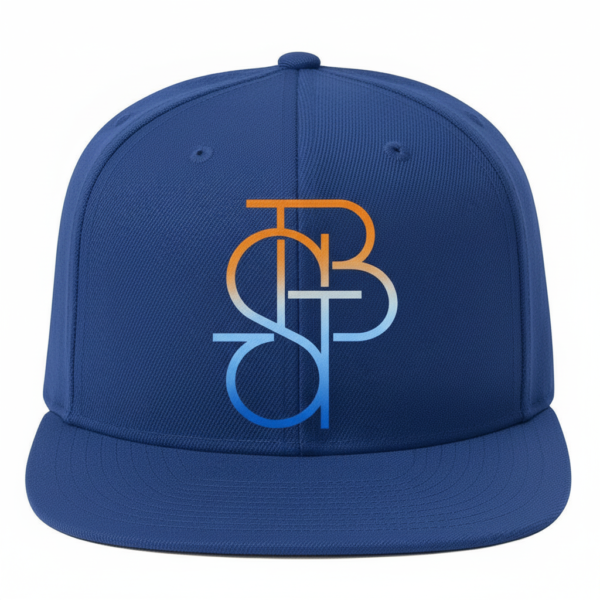 blue cap